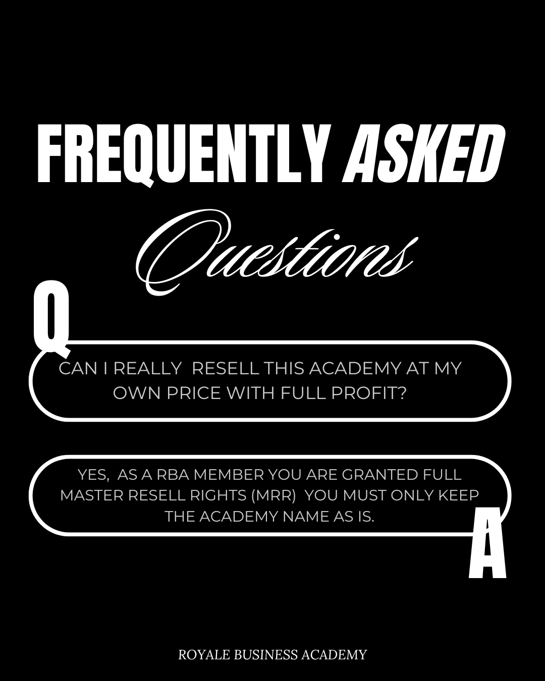RBA Business Course