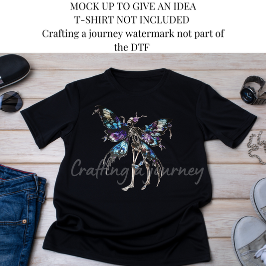 Skeleton Fairy DTF