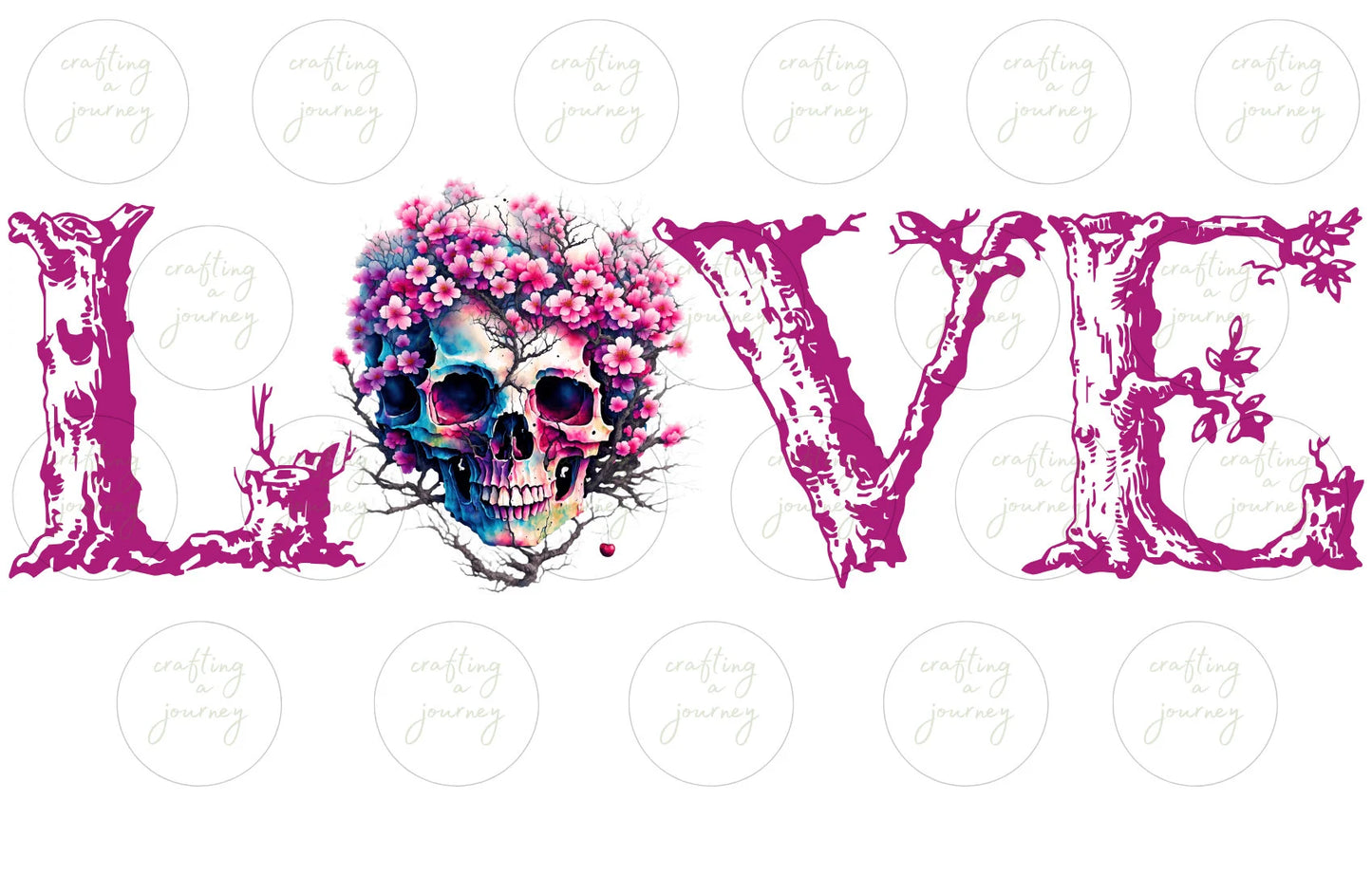 Skeleton Love PNG Clipart