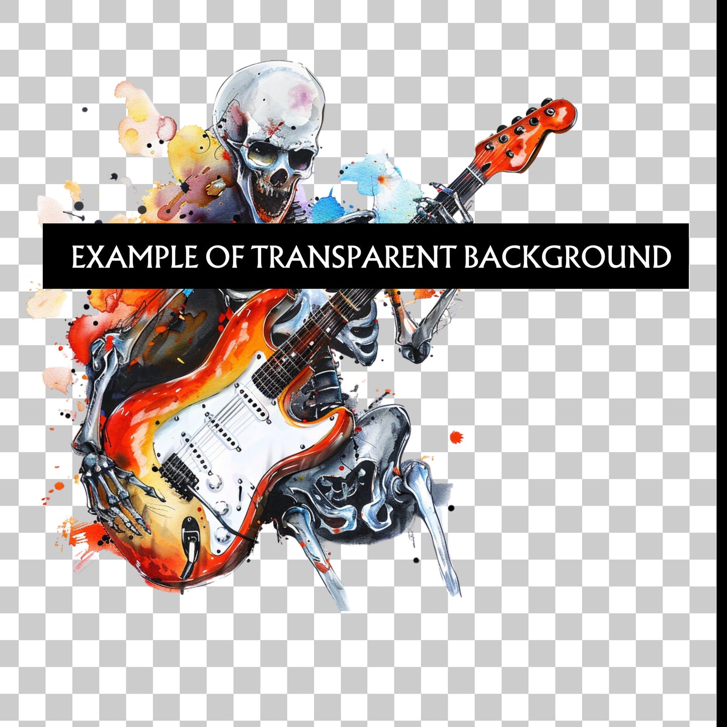 Rocking Skeleton PNG Clipart