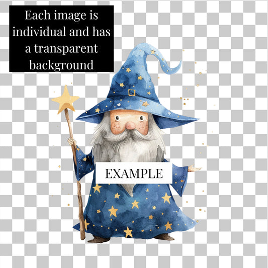 Magical Wizard Bundle PNG Clipart