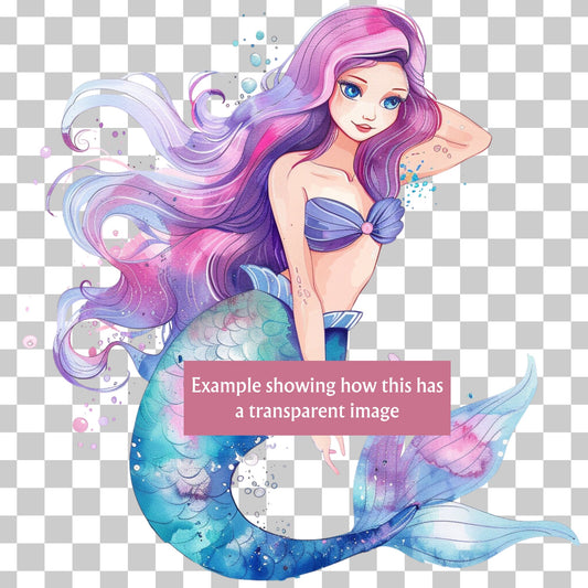 Mermaid PNG Clipart collection