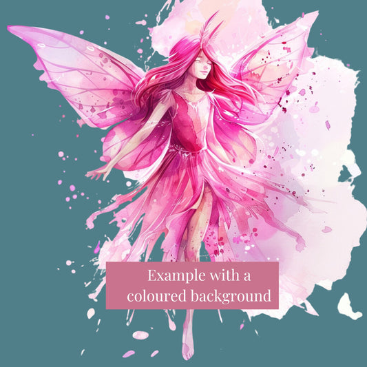 7 Fairy Clipart / PNG individual images