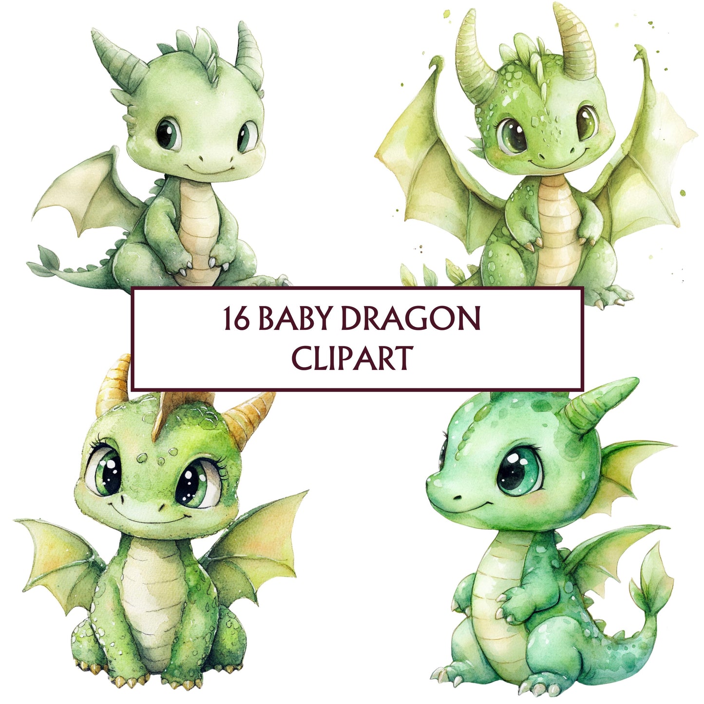 Cute Dragron PNG Clipart
