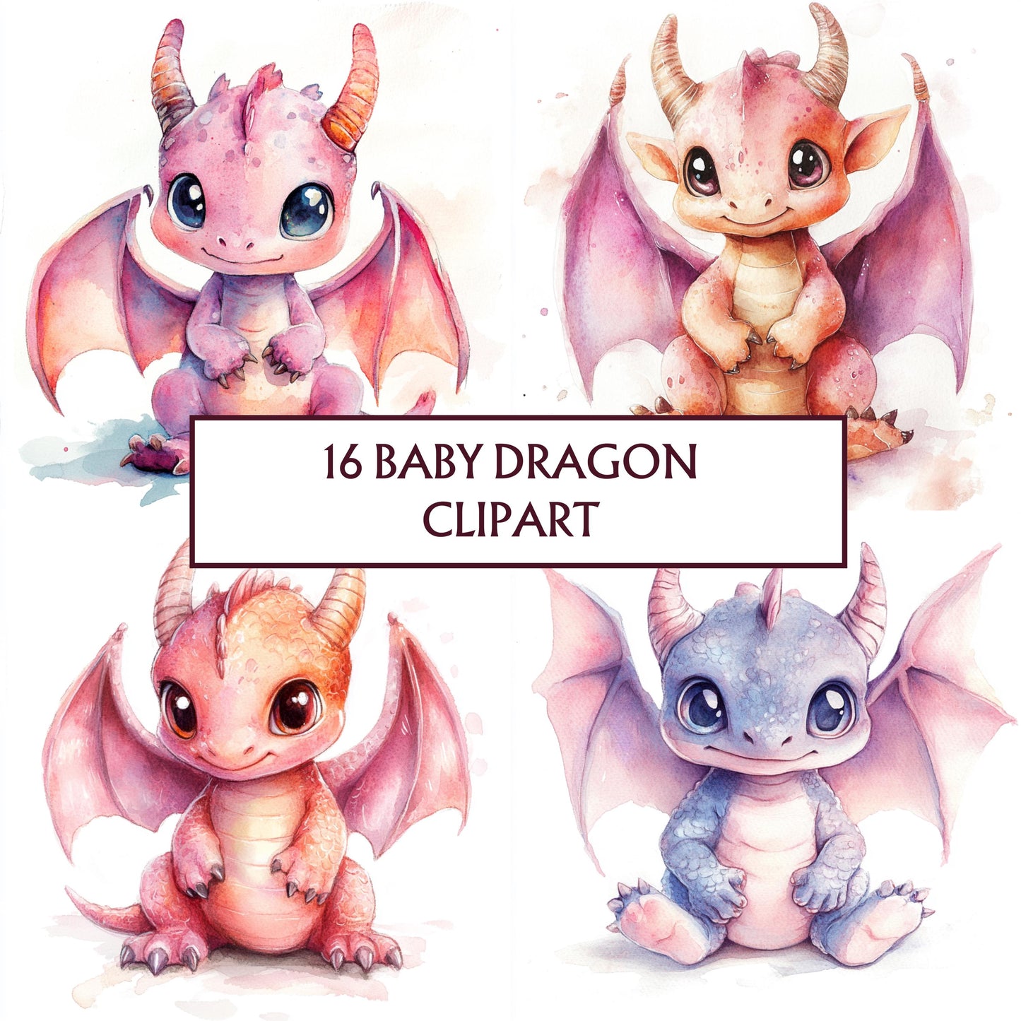 Cute Dragron PNG Clipart