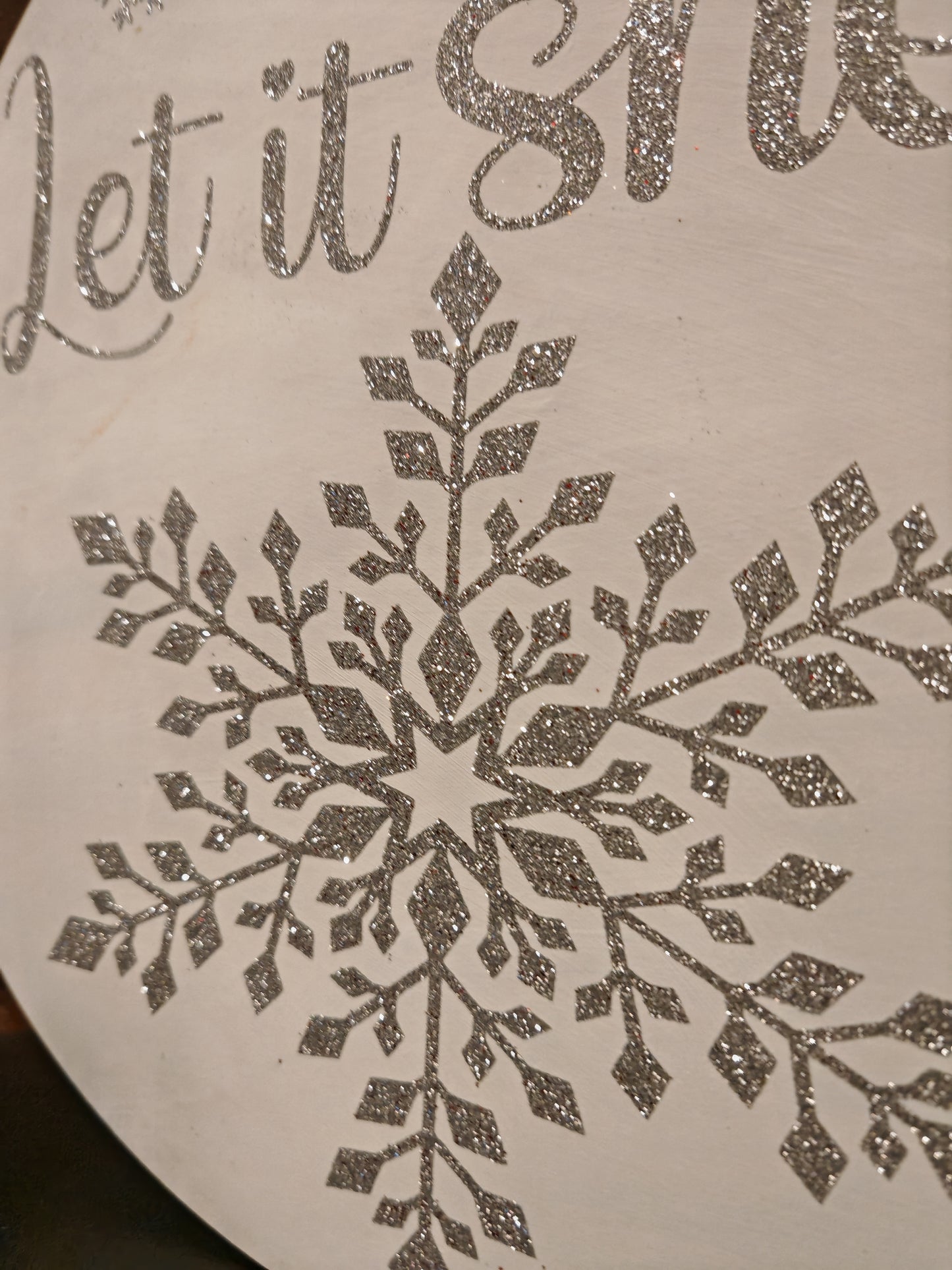 Let it snow sign