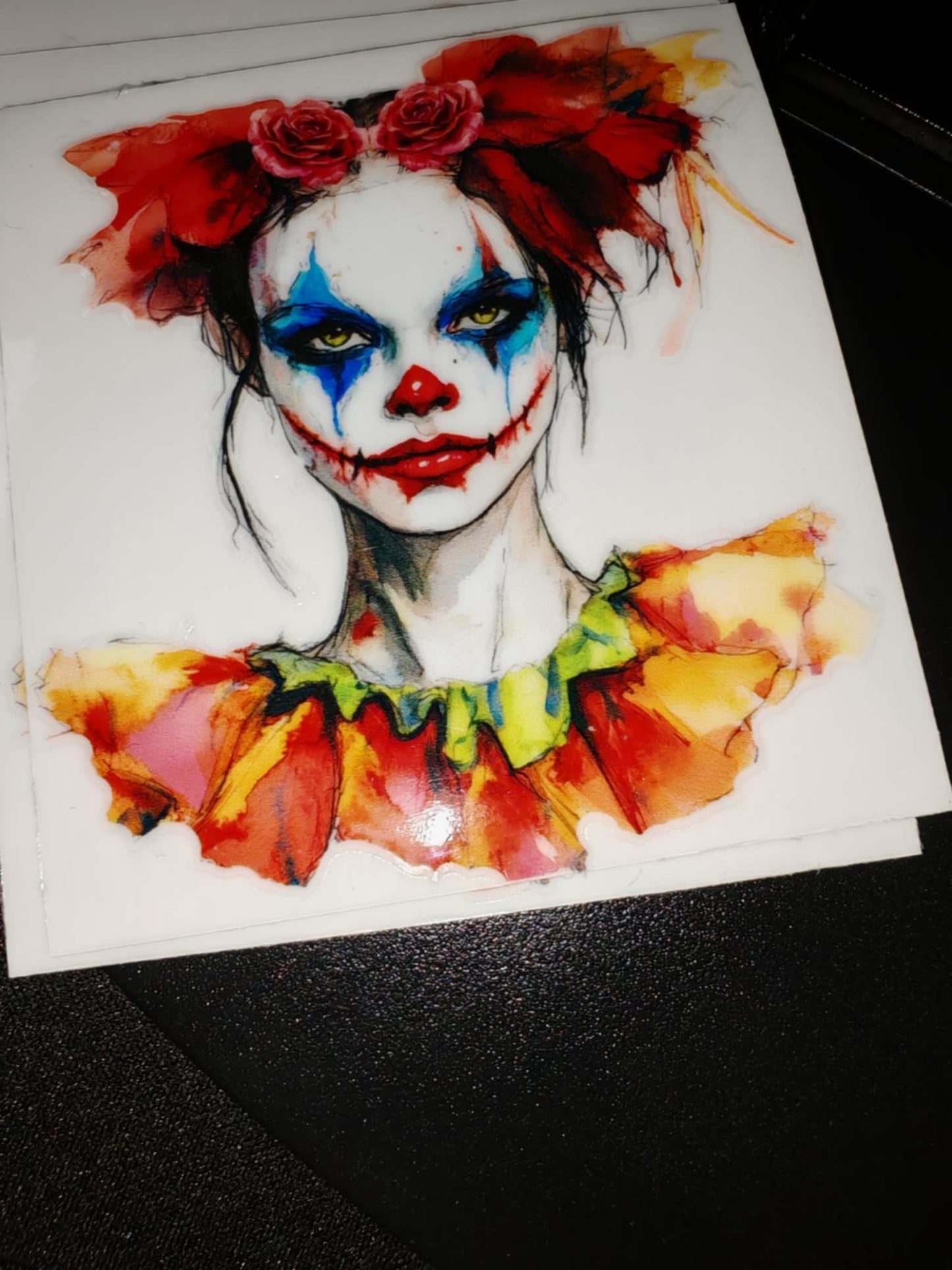 Rose Carnival UV-DTF