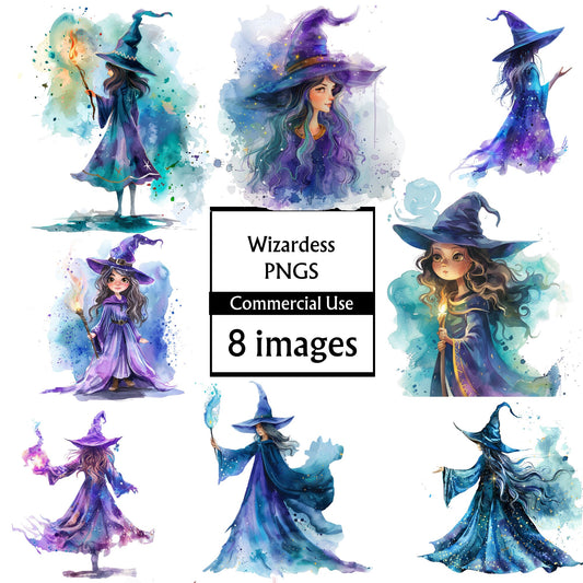 Wizardess PNG Clipart