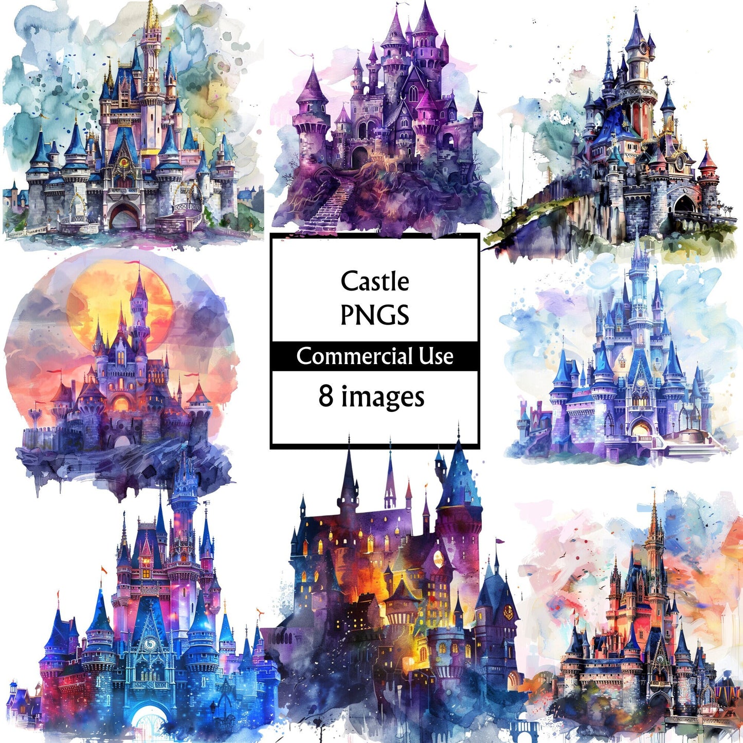 Castle bundle PNG Clipart