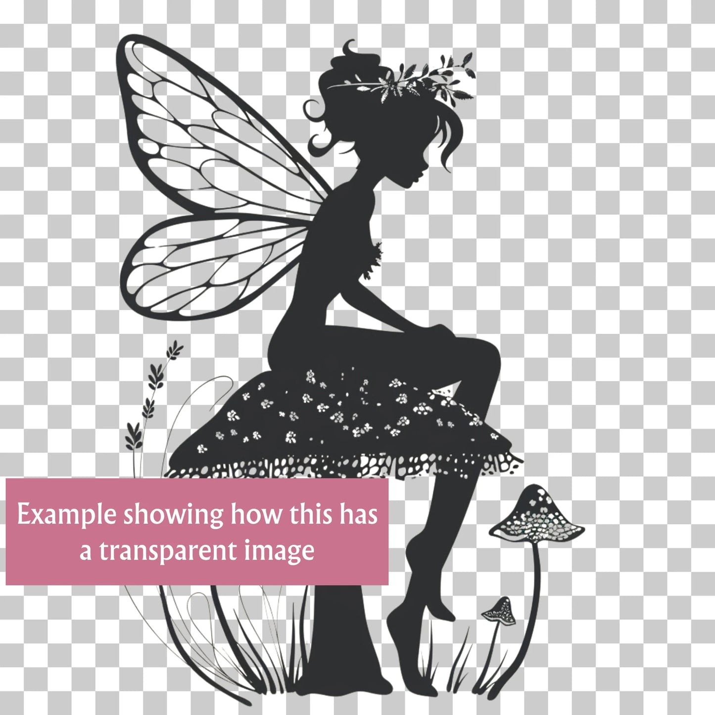 Shilloutte Fairy Images