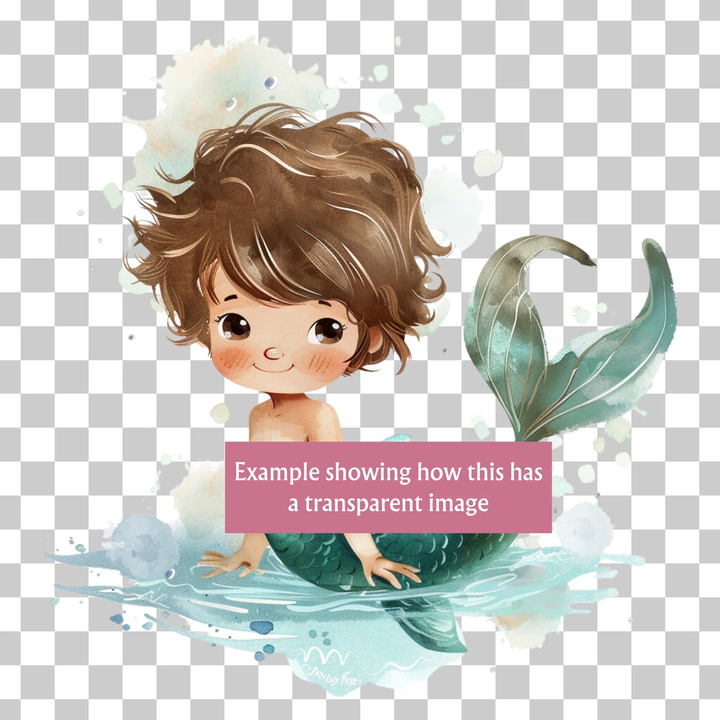 Merman bundle PNG Clipart