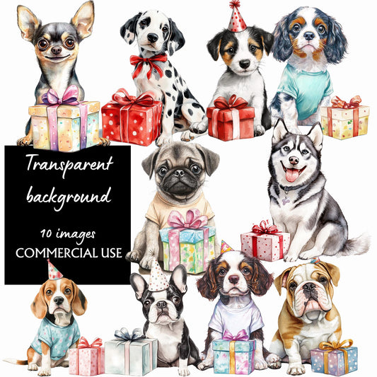 Dogs with Gifts